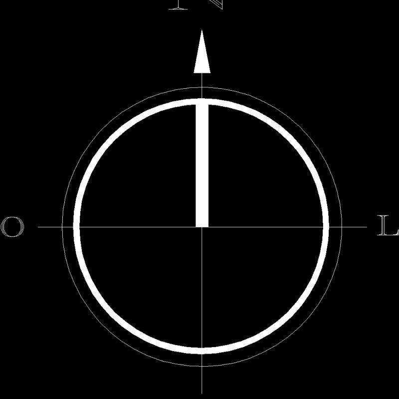 North DWG Block for AutoCAD • Designs CAD
