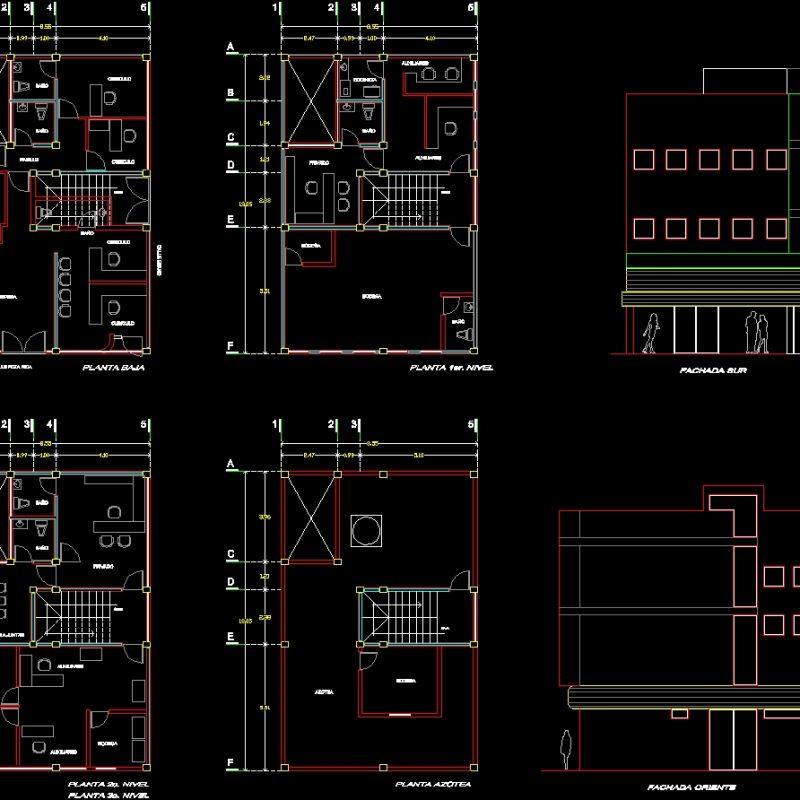 Office Building DWG Full Project for AutoCAD • Designs CAD