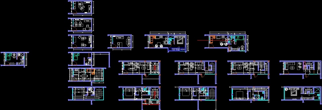 Office Converted Into A Loft DWG Block for AutoCAD • Designs CAD