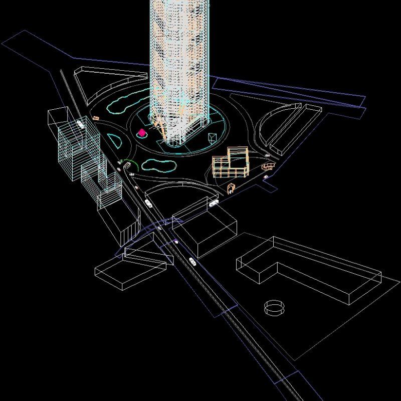 Ofiices Building 3D DWG Model For AutoCAD • Designs CAD