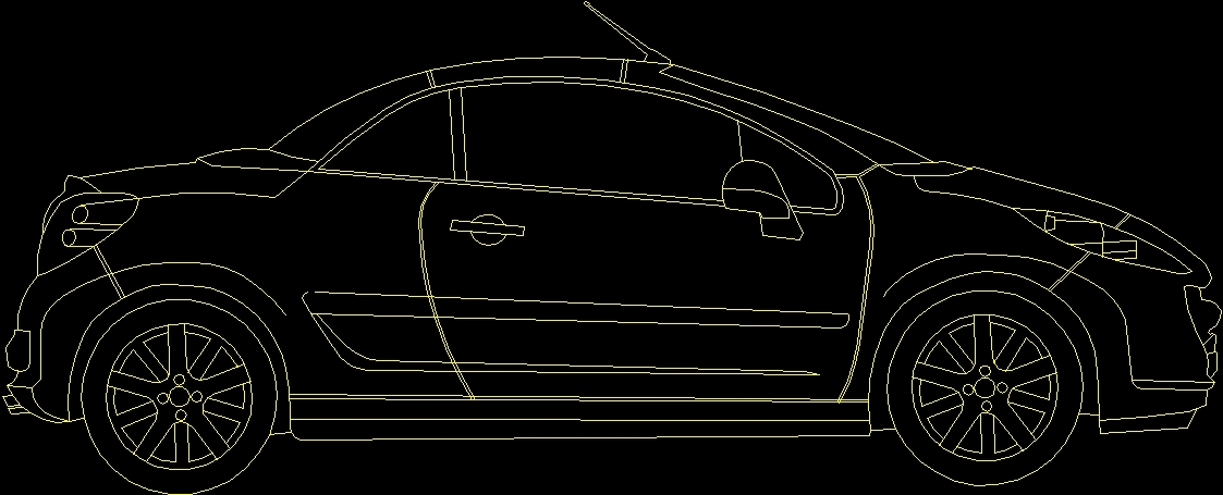 Peugeot Cc Dwg Block For Autocad Designs Cad