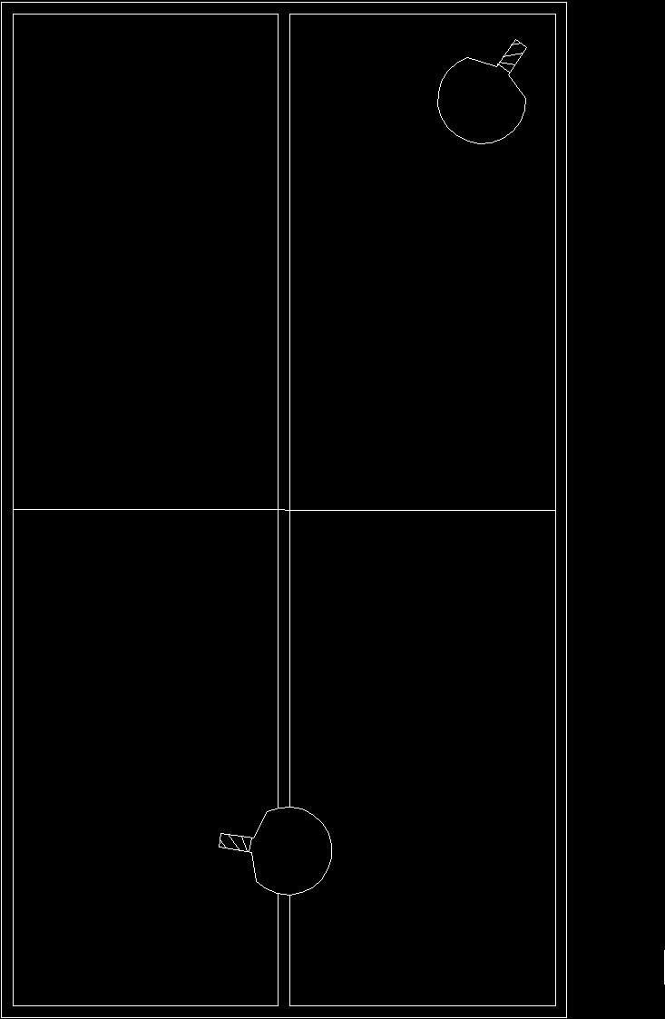 Ping Pong Table Dwg Block For Autocad • Designs Cad
