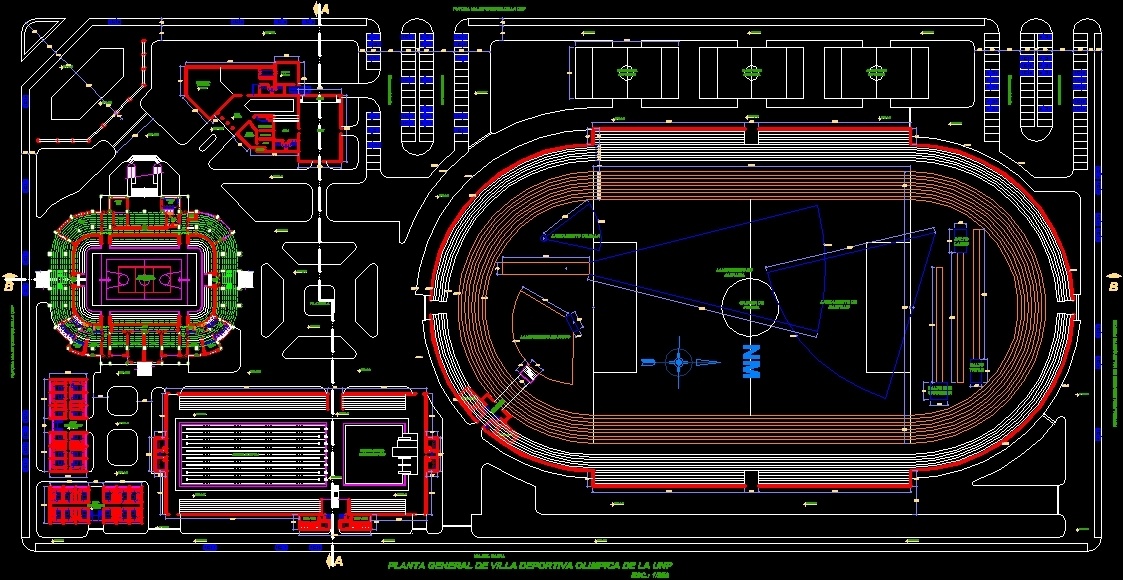 Project Olympic Village DWG Full Project for AutoCAD • Designs CAD