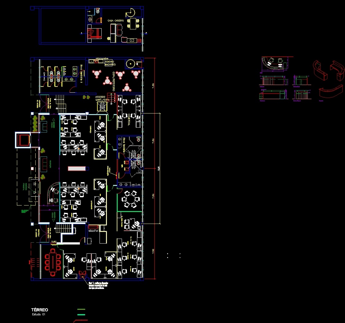 Project Reception DWG Full Project for AutoCAD • Designs CAD