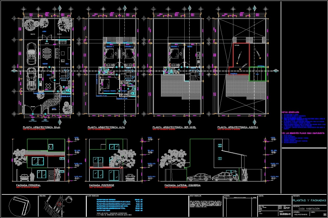 Project Room House DWG Full Project for AutoCAD • Designs CAD