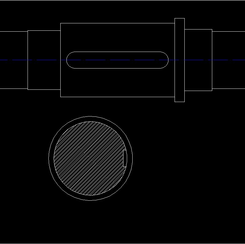 Pump Shaft DWG Block for AutoCAD • Designs CAD