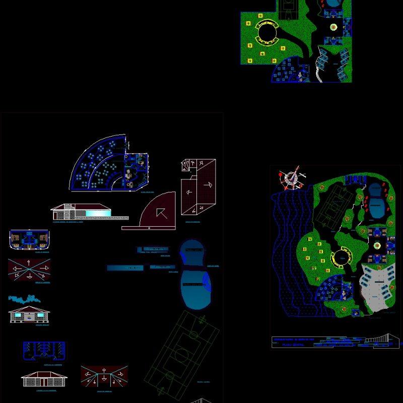 Recreation Center DWG Block for AutoCAD • Designs CAD