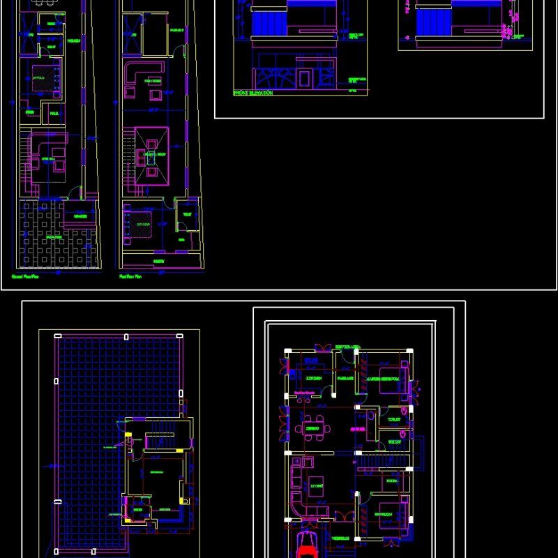 Residence DWG Plan for AutoCAD • Designs CAD