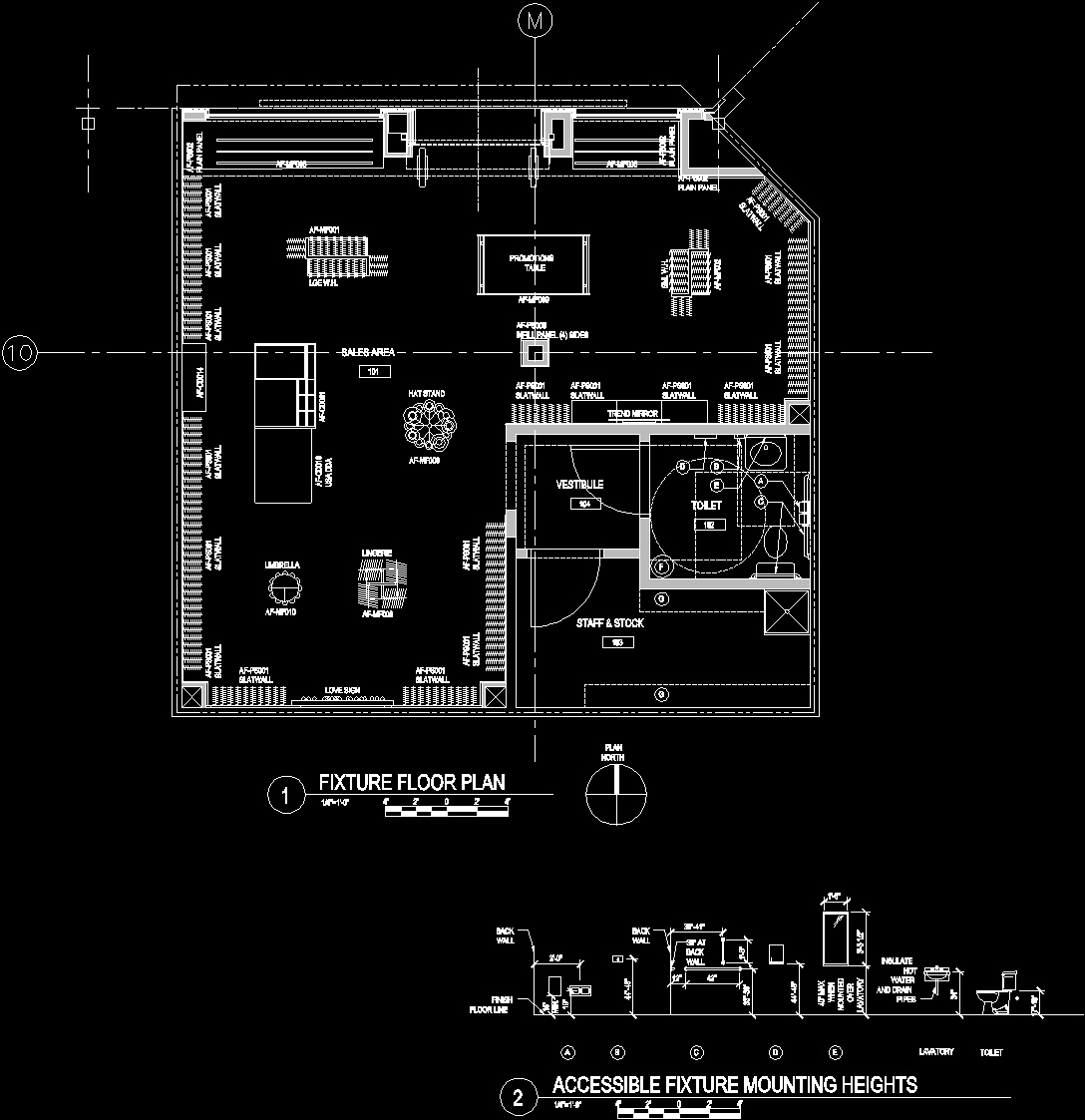 Retail Store Plans DWG Plan for AutoCAD • Designs CAD