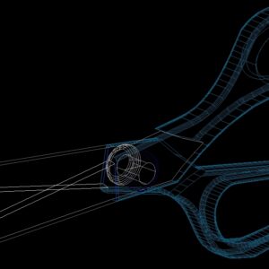 Scissors DWG Block for AutoCAD | Designs CAD