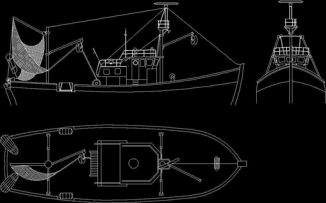 Чертежи кораблей в автокаде