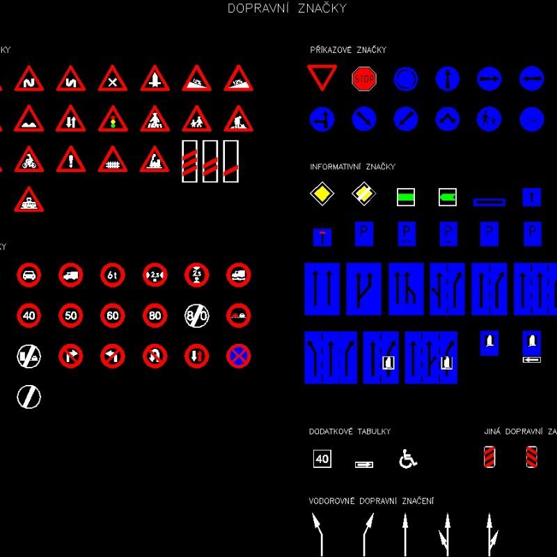 Signals DWG Block for AutoCAD • Designs CAD