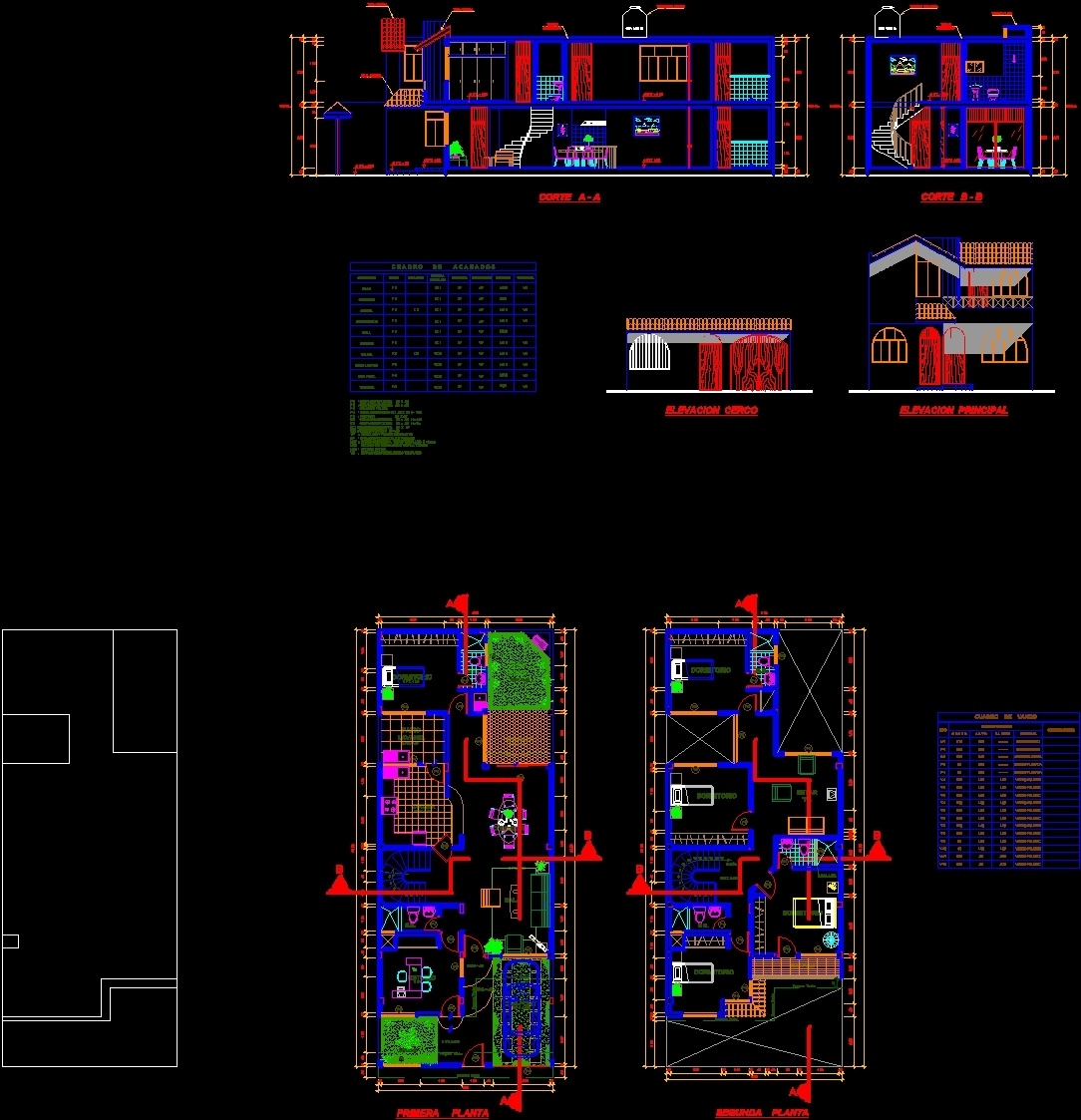 Single Family DWG Block for AutoCAD • Designs CAD