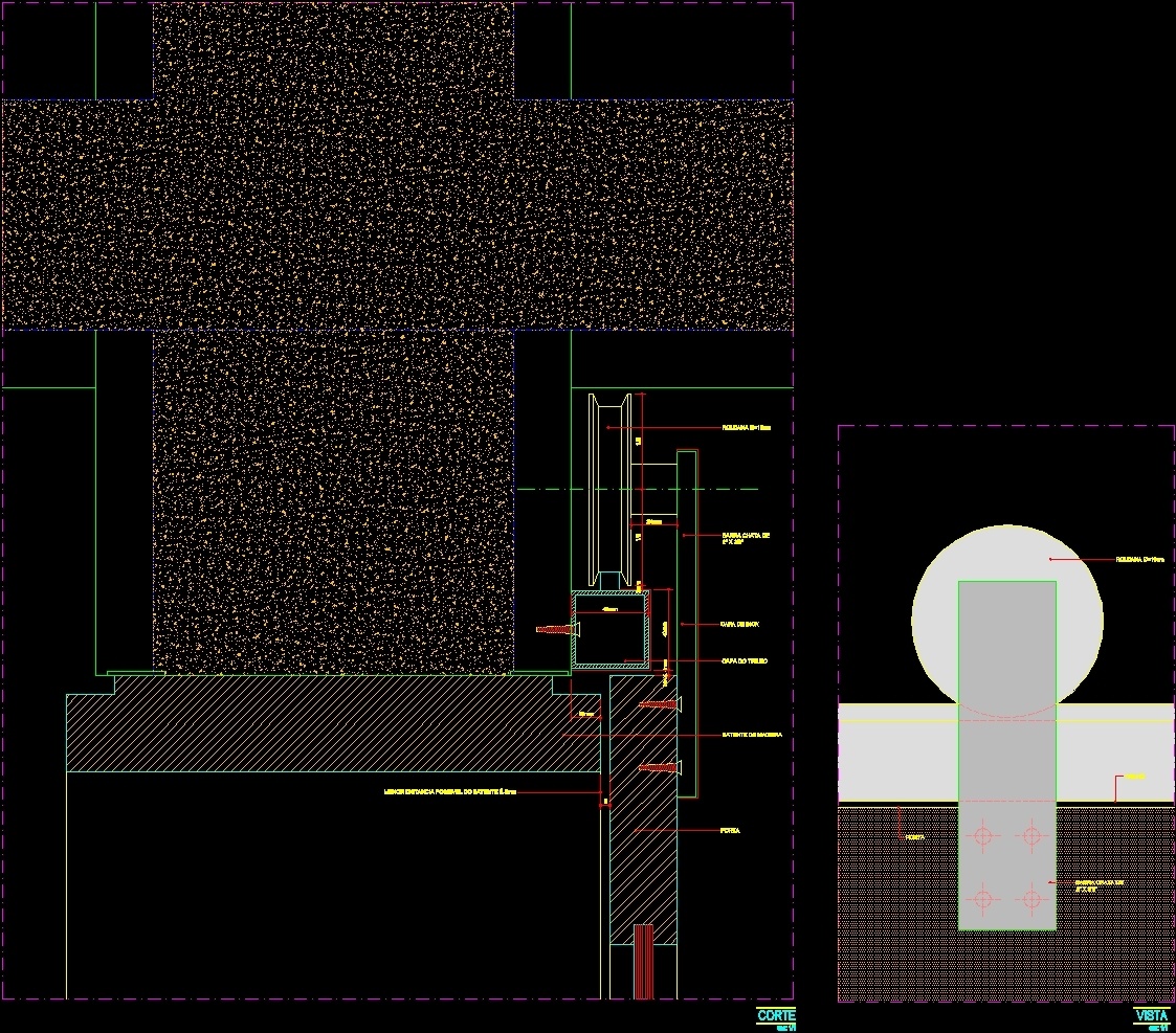 Steel Sliding Door Autocad Drawing E01 vrogue.co