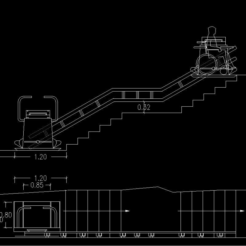 Sliding Seat - Electric DWG Plan for AutoCAD • Designs CAD