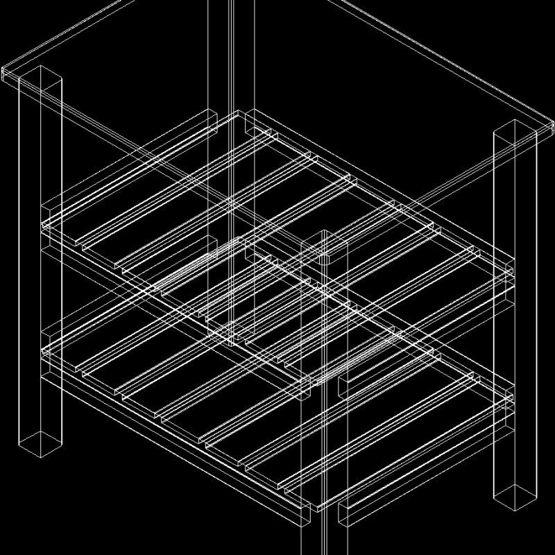 Small Table 3D DWG Model for AutoCAD • Designs CAD