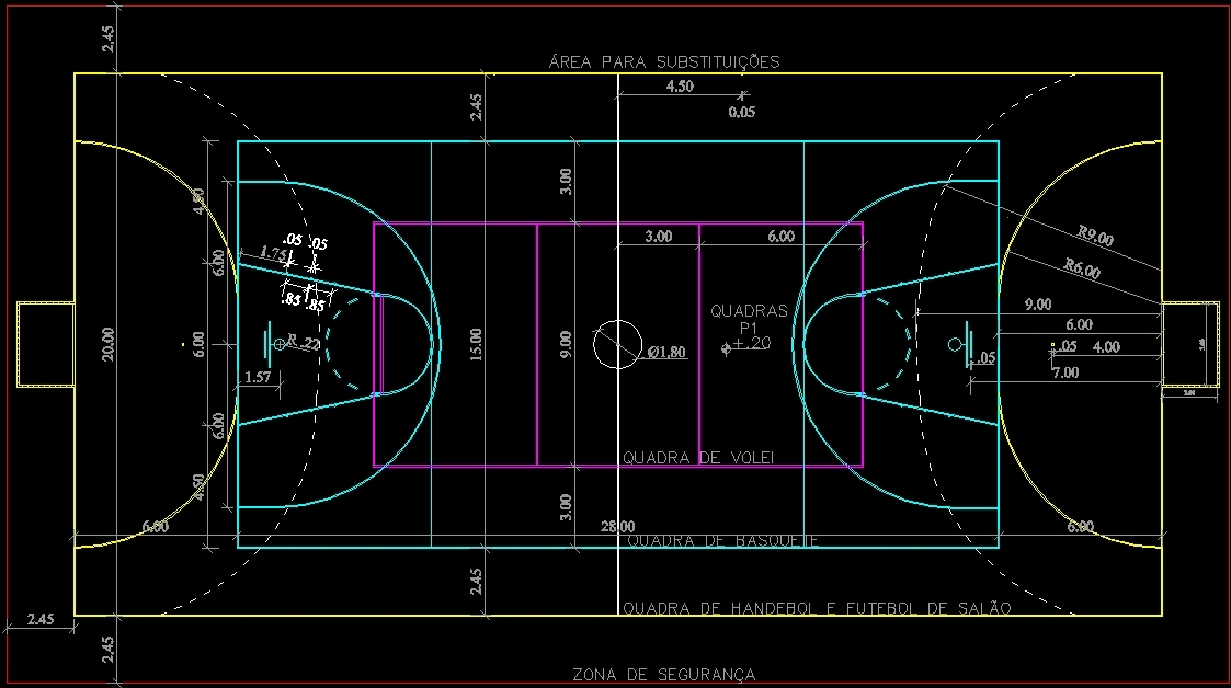 Salão No AutoCAD