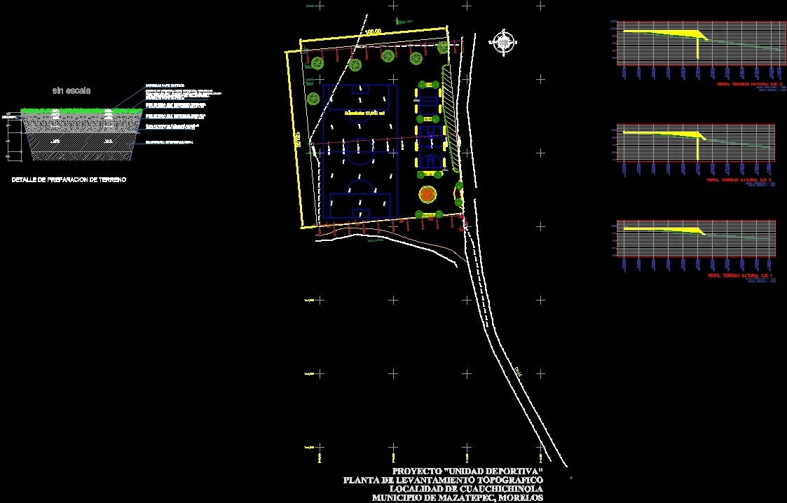 Sports Field DWG Detail for AutoCAD • Designs CAD