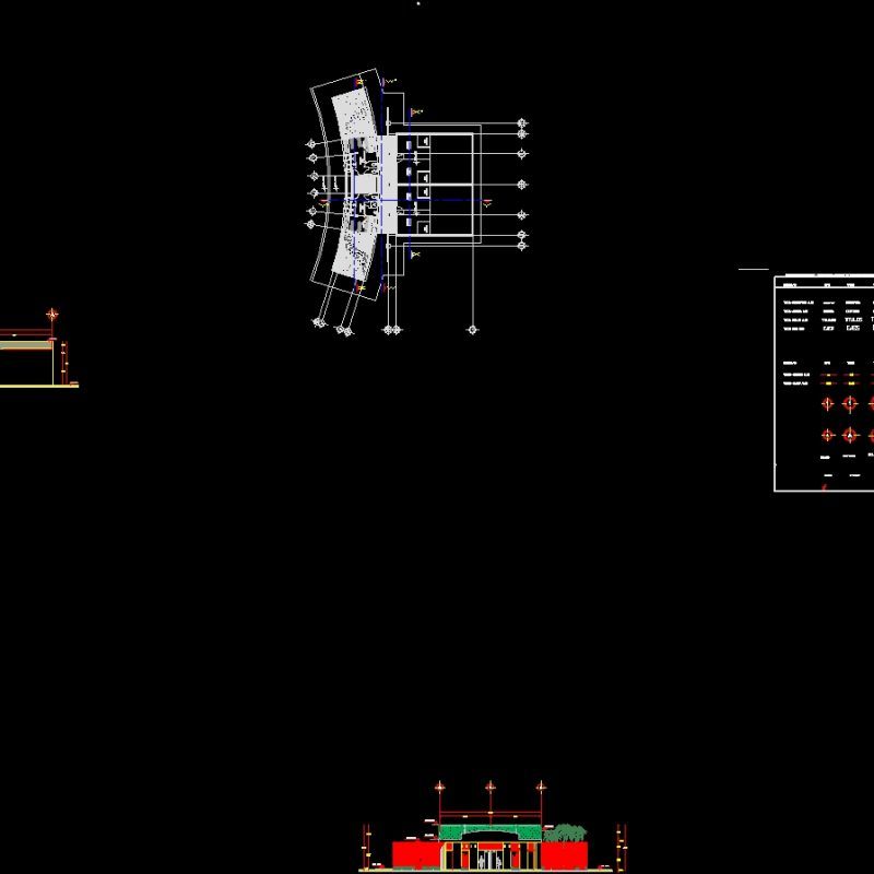 Squash Field DWG Section for AutoCAD • Designs CAD