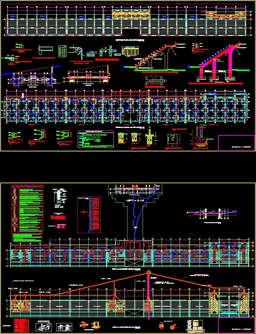 Stadium Details DWG Full Project for AutoCAD • Designs CAD