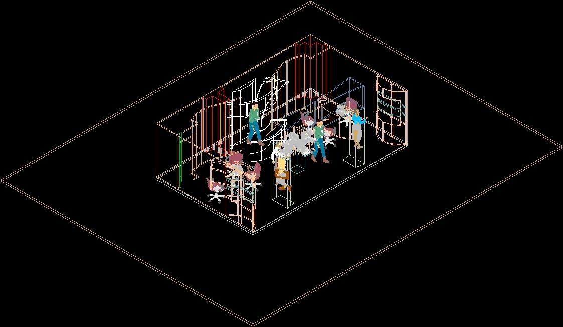 Stand For Exposquare 2 DWG Block for AutoCAD • Designs CAD