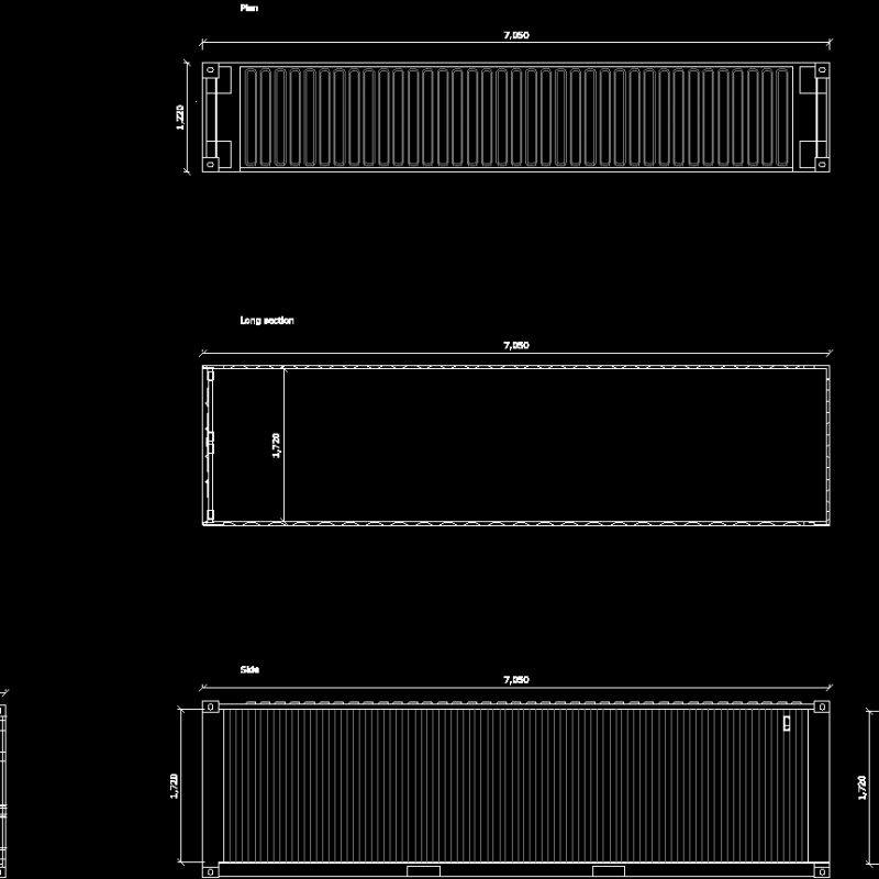 Steel Canister DWG Block for AutoCAD • Designs CAD