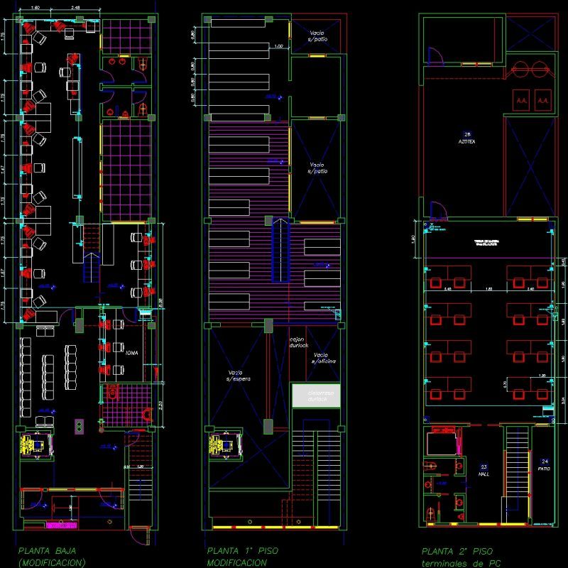 Structured Cabling Convergent DWG Block for AutoCAD • Designs CAD