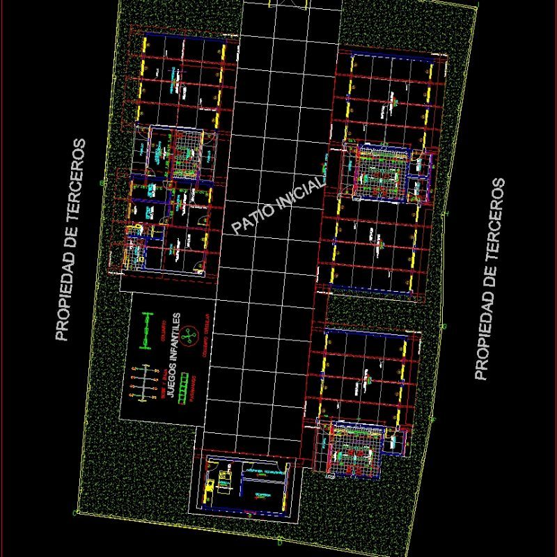 Topografia Educational Institutions DWG Full Project for AutoCAD ...