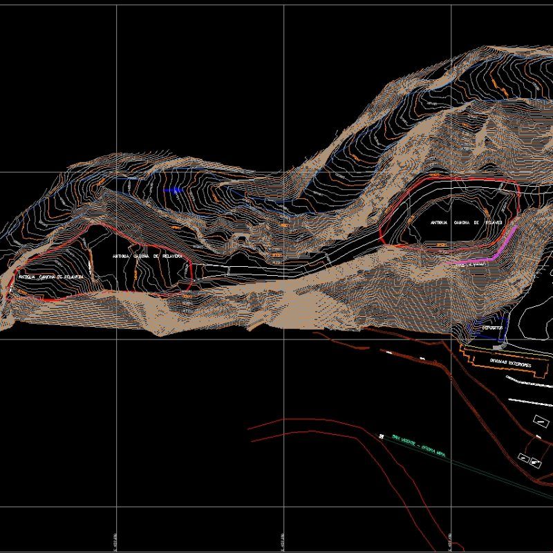 Topography Tailings DWG Full Project for AutoCAD • Designs CAD