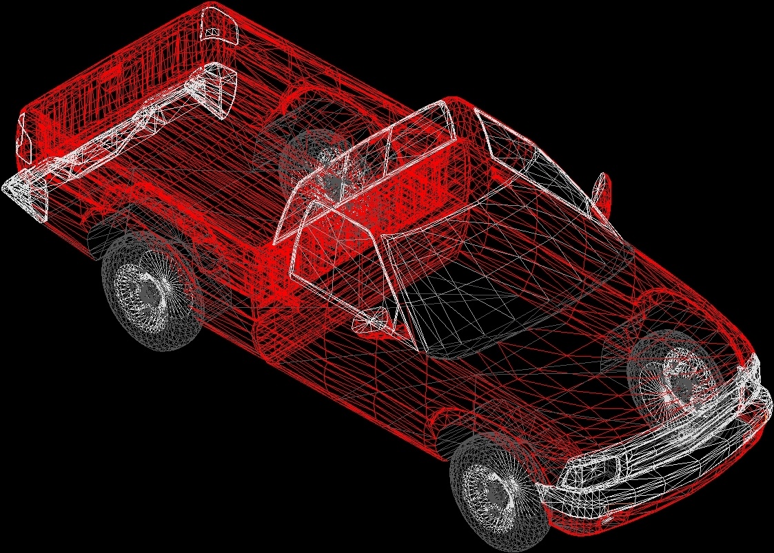 Truck 3D DWG Detail for AutoCAD • Designs CAD