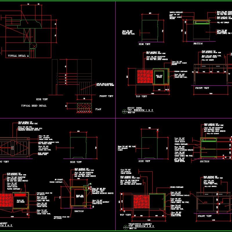 Tv DWG Detail for AutoCAD • Designs CAD