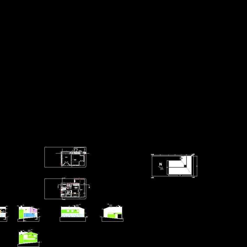 Two Storey House Dwg Block For Autocad Designs Cad