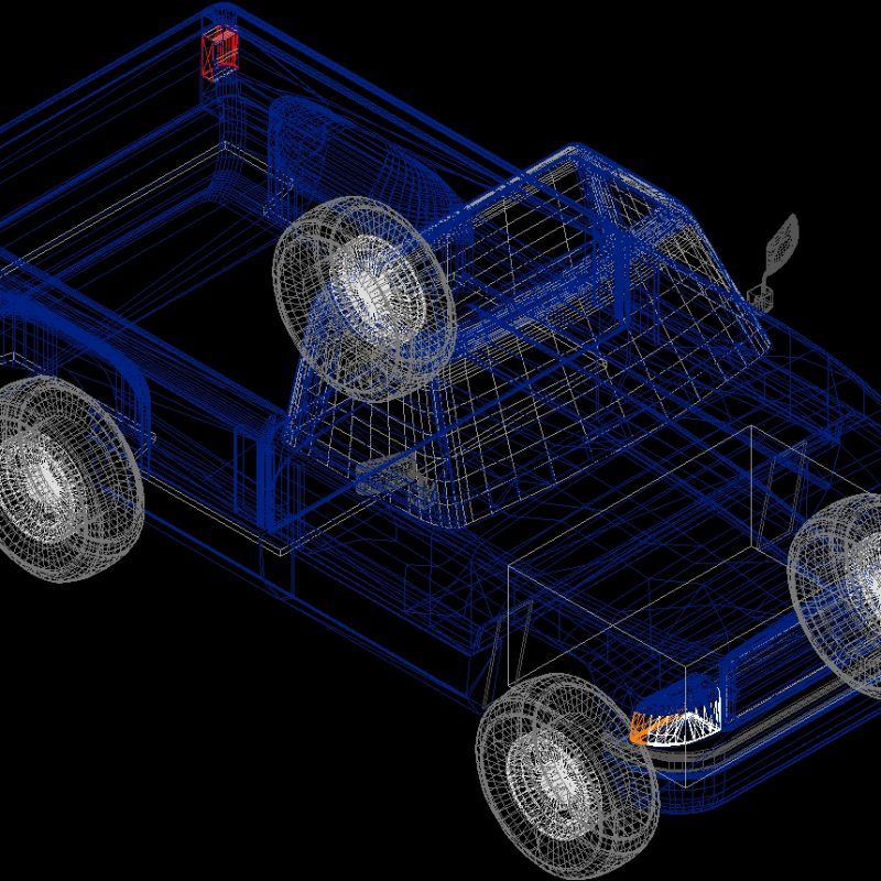 Van Dodge 3D DWG Model for AutoCAD • Designs CAD