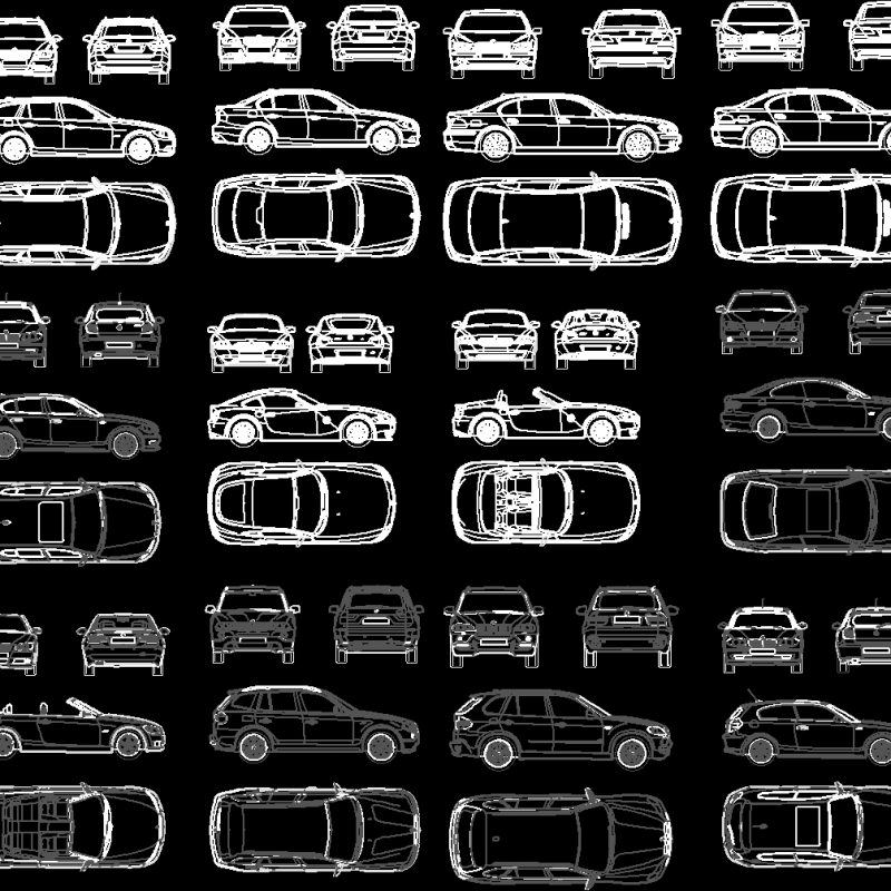 View Cars 2D DWG Block for AutoCAD • Designs CAD