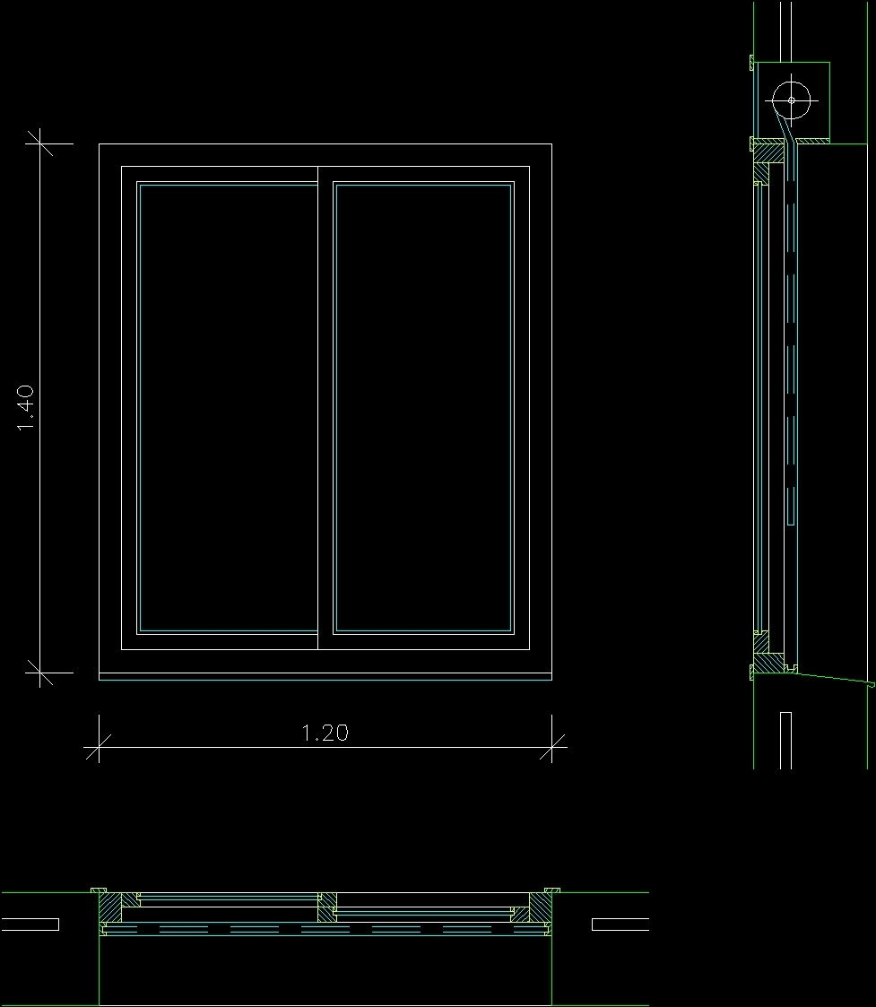 Окна пвх чертежи dwg