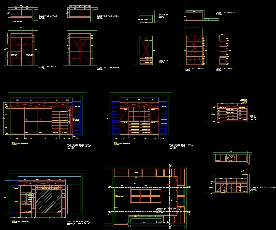 Closet dwg