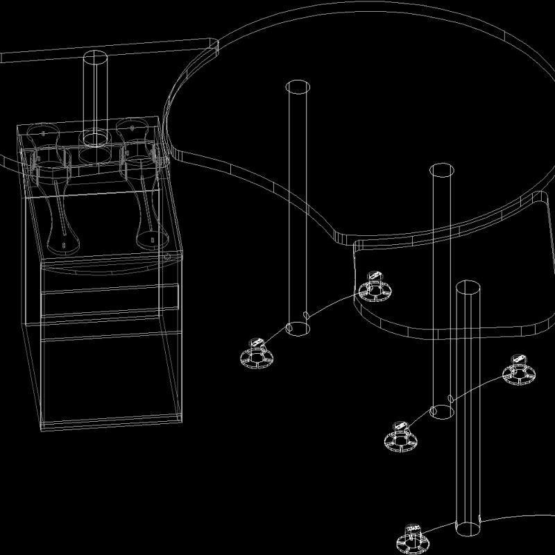 Work Place 3D DWG Model For AutoCAD • Designs CAD