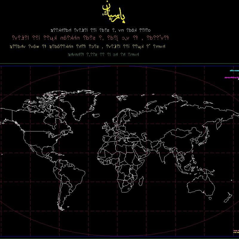 World Map Dwg Block For Autocad 36927 800x800 