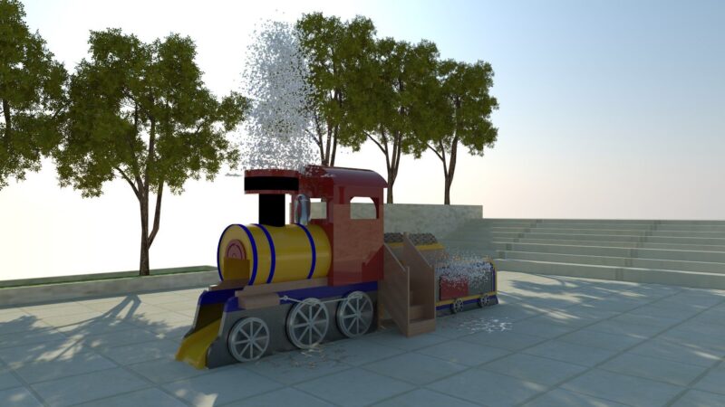 TREN PARQUE URBANO