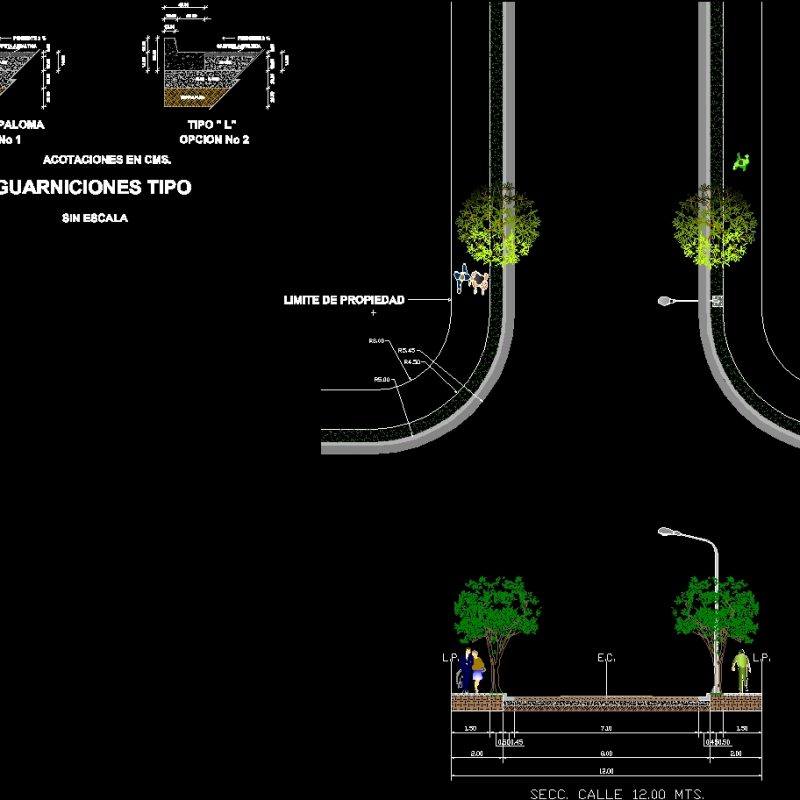 Alameda - Boulevard DWG Block for AutoCAD • Designs CAD