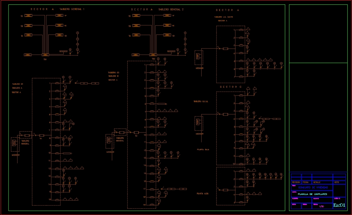 Apartments Building DWG Section for AutoCAD • Designs CAD