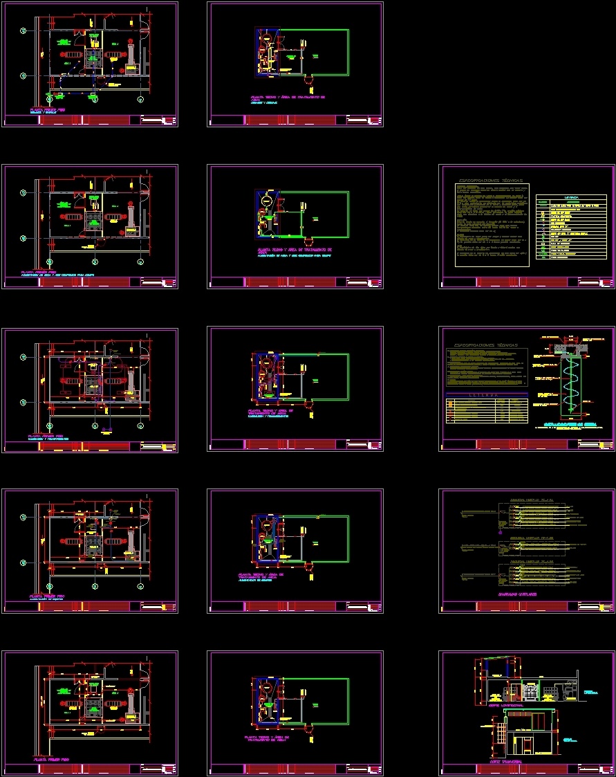 Autoclave Hospitalary Waste Compactor DWG Block for AutoCAD • Designs CAD
