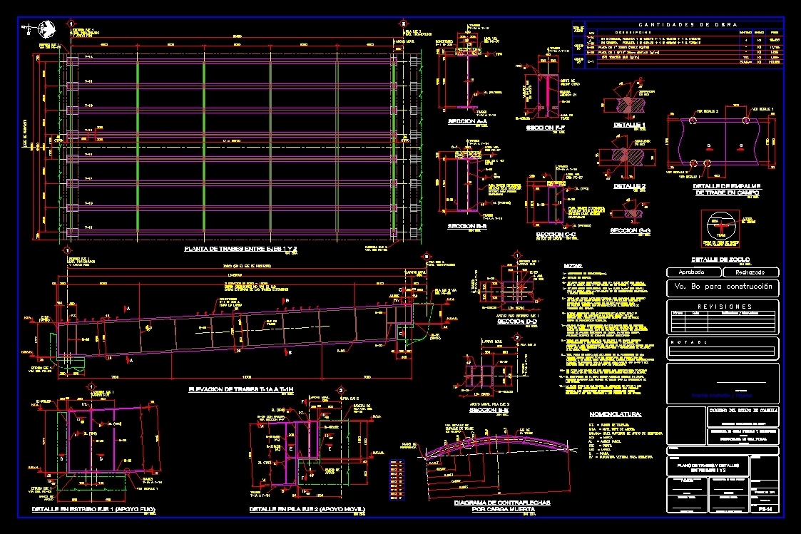 Beam For Bridges Dwg Block For Autocad Designs Cad