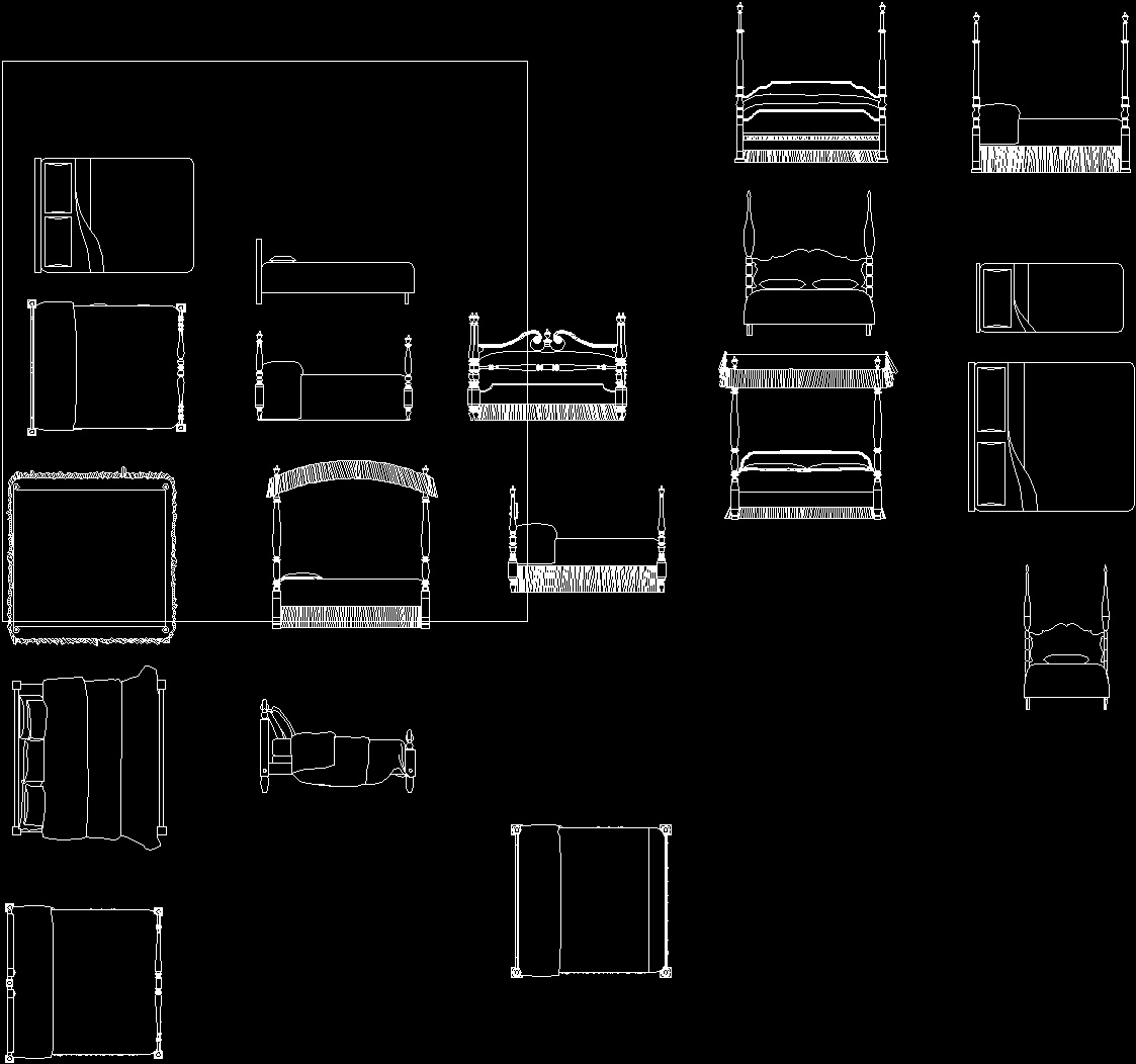 блоки кухонной мебели autocad