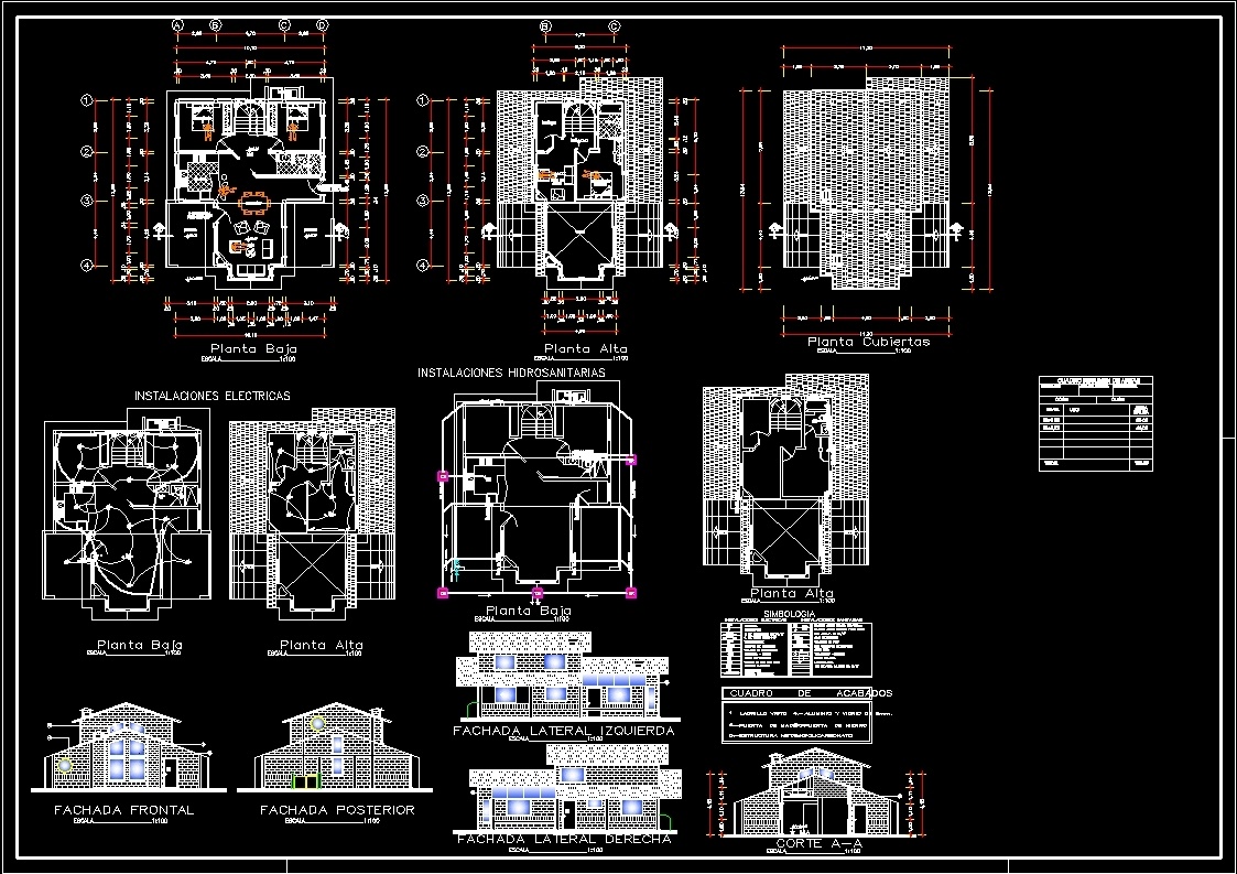 Здание dwg