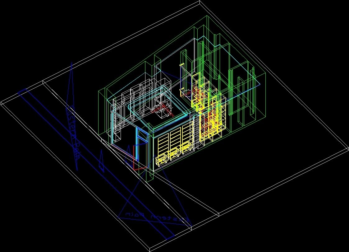 Commercial Store 3D DWG Model for AutoCAD • Designs CAD