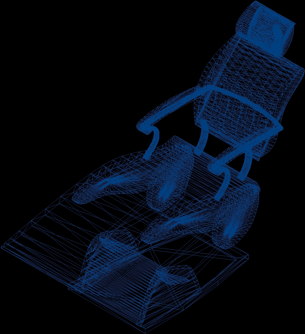 Dentist Chair For 3D DWG Model for AutoCAD • Designs CAD