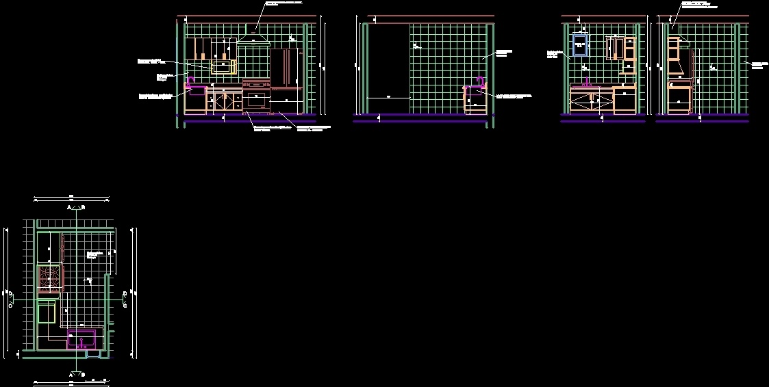 Details Kitchen DWG Full Project for AutoCAD • Designs CAD