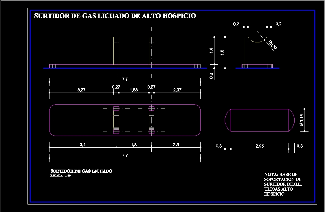  Dispenser  Liquefied Gas DWG Block  for AutoCAD   Designs CAD 