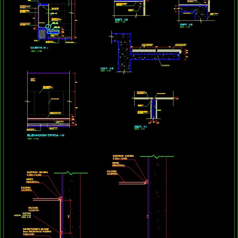 Dressing Room Details DWG Detail for AutoCAD • Designs CAD